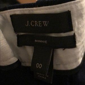 J.crew Navy Minnie Pants